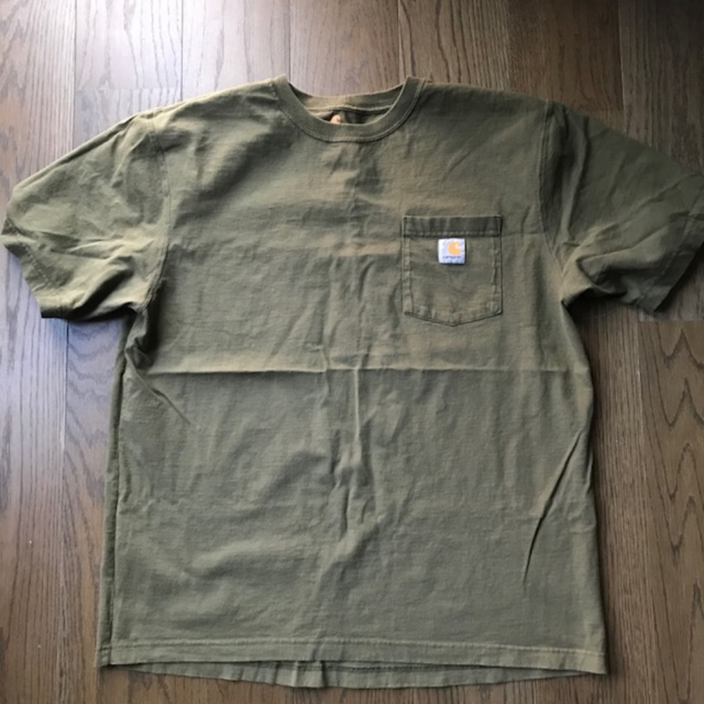 Carhartt Men's Large T-Shirt -- Army Green